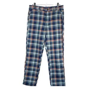 American Eagle hi-rise skinny plaid trouser